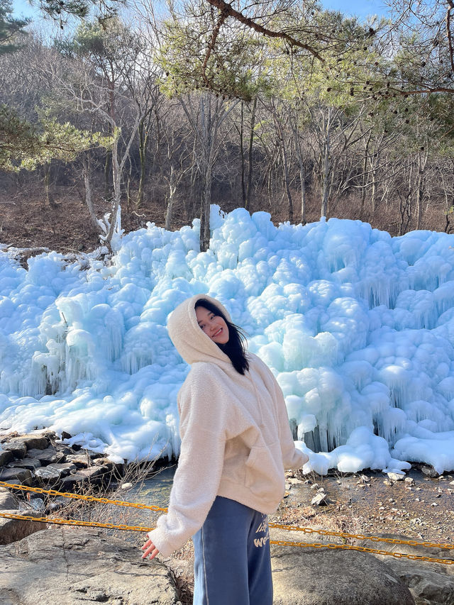 대구 빙벽포토존 겨울여행지