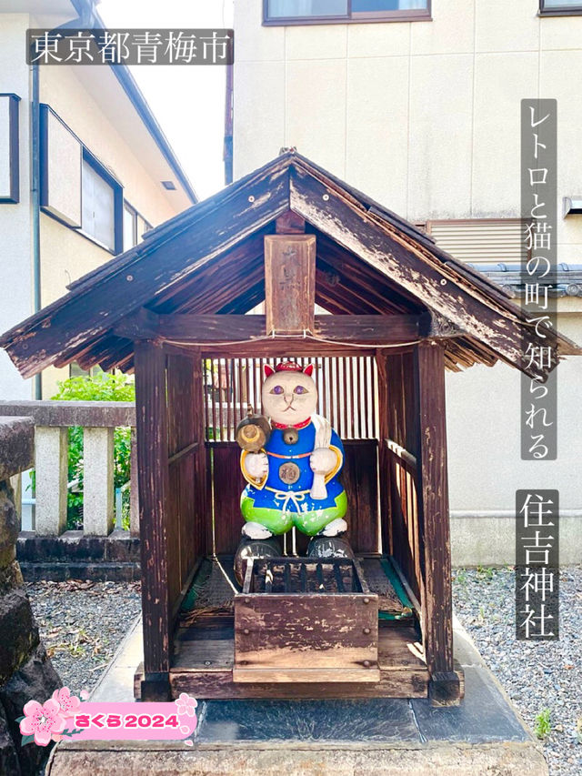 【住吉神社/東京都】レトロと猫の町で知られる神社