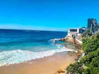 A popular beach in Sydney