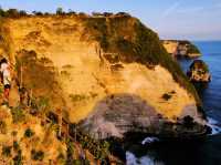 The Famous "Dragon" Beach on Nusa Penida