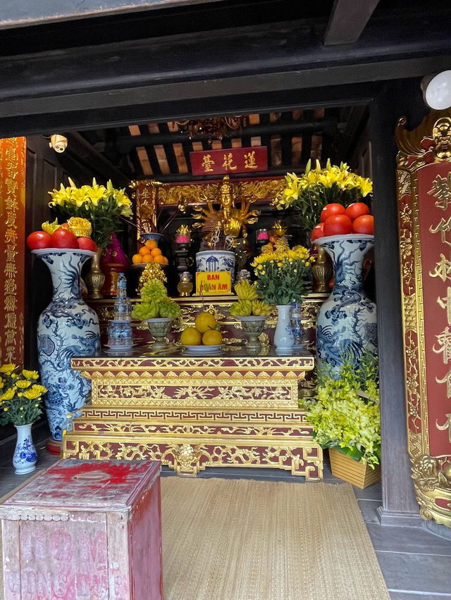 The One Pillar Pagoda in Hanoi 