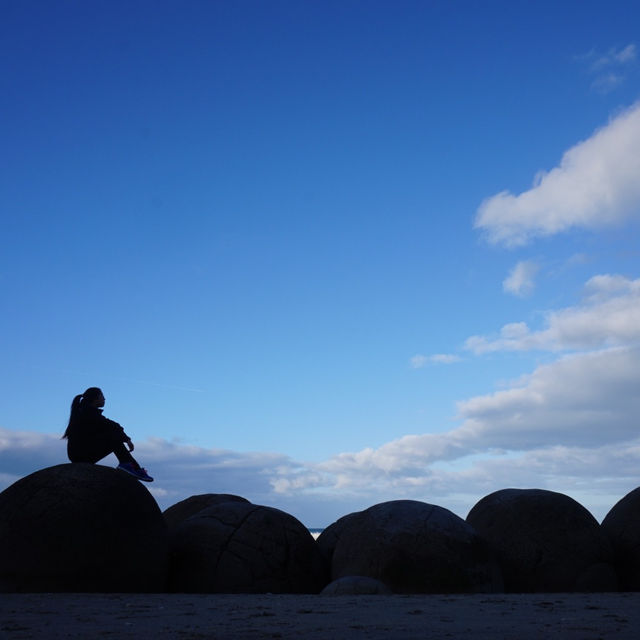 Spherical rocks landmark