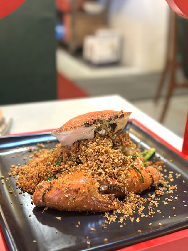 惹味避風塘炒蟹🦀