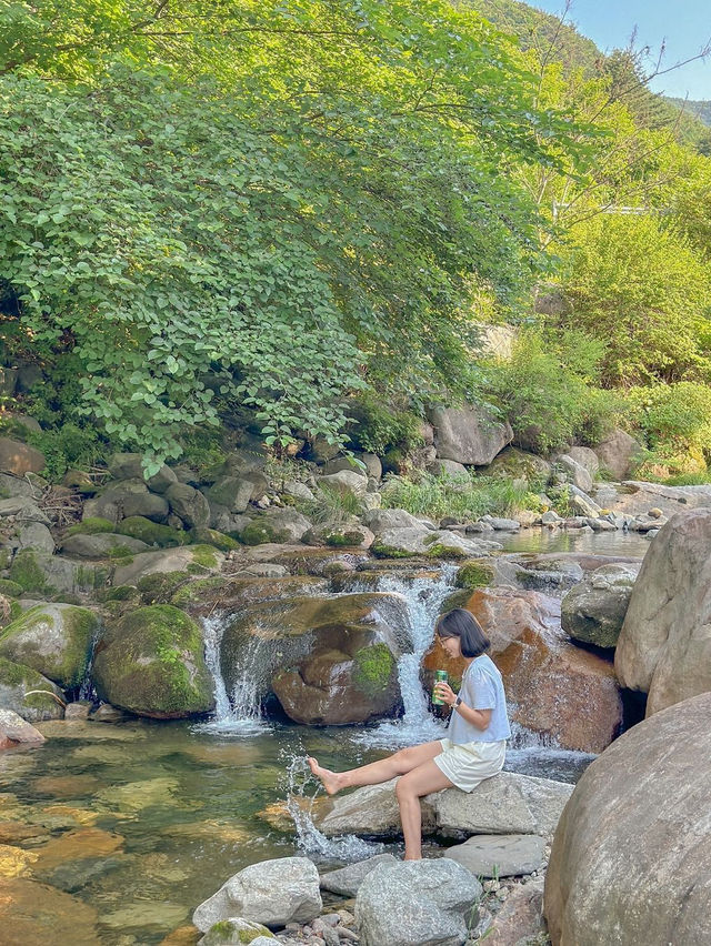 산청 자연속에서의 하룻밤의 힐링