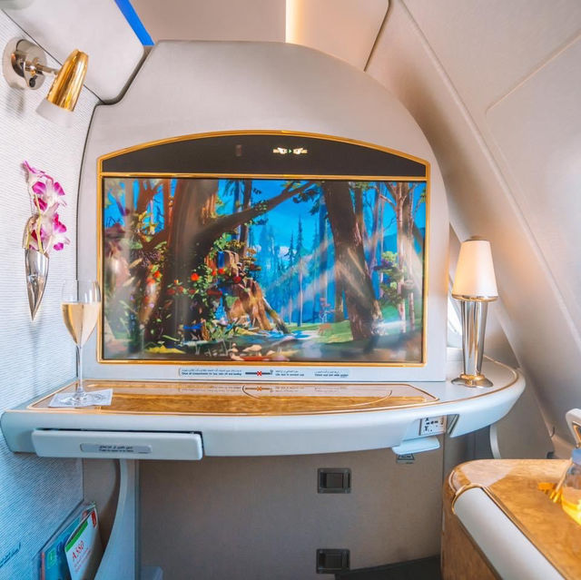 First Class Emirates A380