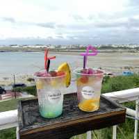 2024沖繩行～瀨長島網美必拍果凍花氣泡飲不錯喝！
