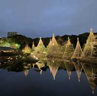 名古屋白鳥庭院：夜晚的靜謐與美