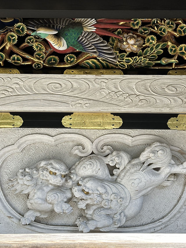 Golden Intricate Temple in Nikko