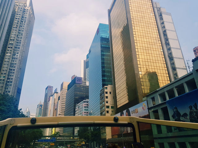 홍콩 빅버스 투어! 2층에서 제대로 즐기기🥰