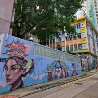 【wall mural:香港】たくさんのウォールアートが見れる街✨