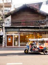 Sunset Coffee Roaster ค่าเฟ่ไวบ์ดีเจริญกรุง☕️🏚️