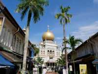 サルタンモスクと路地の美しい壁画発見！シンガポールのアート散策🇸🇬