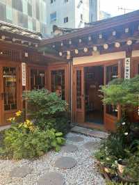 【韓国旅行】ソウル仁寺洞／路地裏の韓屋カフェ