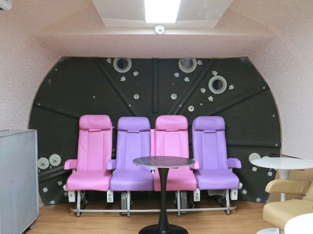 คาเฟ่เครื่องบิน Air Diamond cafe