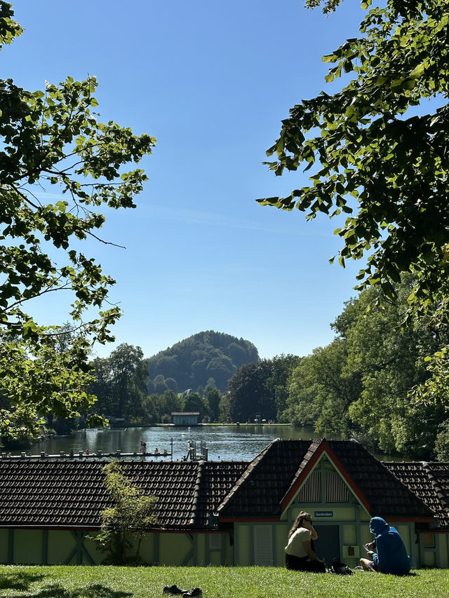 Escape to tranquility at Drei Weieren in St. Gallen, Switzerland