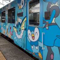 能登半島復興的專屬寶可夢列車