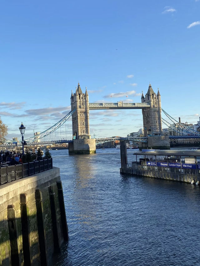 打卡知名地標🌉倫敦橋Tower bridge 🇬🇧