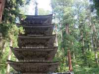 Hagurosan Shrine - Five Story Pagoda