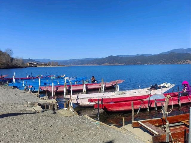 美麗湖泊瀘沽湖 美麗湖泊瀘沽湖