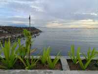 catching a sunrise at Sanur