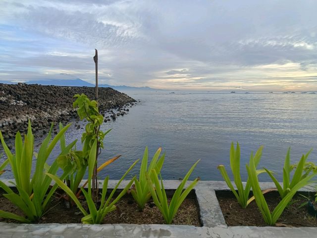 catching a sunrise at Sanur