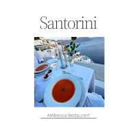 予約必須🇬🇷サントリーニの特別なレストラン🍽️🥀