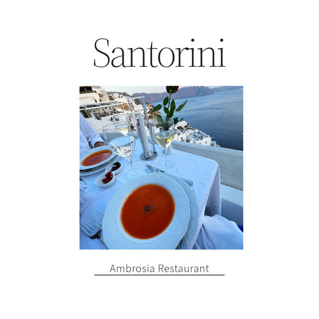 予約必須🇬🇷サントリーニの特別なレストラン🍽️🥀