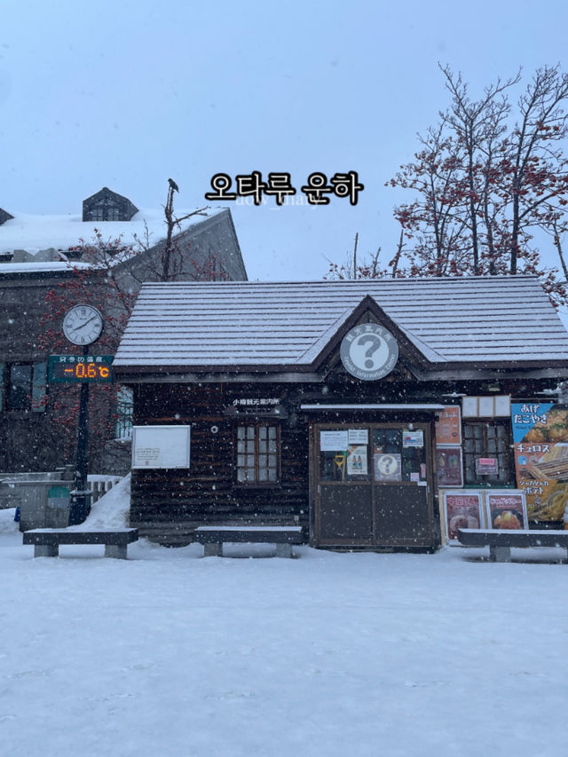 오타루에서 꼭 가야한다는 여행지!