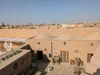 ヤズド旧市街の街並みとYazd art house cafe