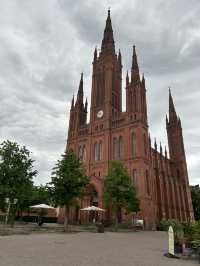 A worth visiting neo-gothic Church in Wiesbaden, Germany 