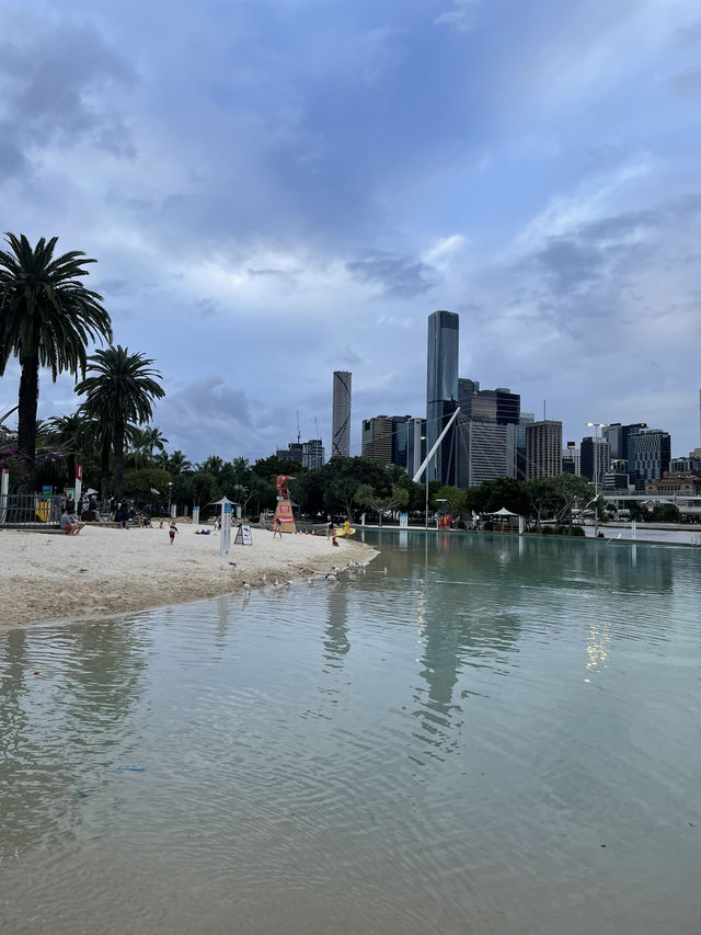 【ブリスベン】美しい人口ビーチ🇦🇺