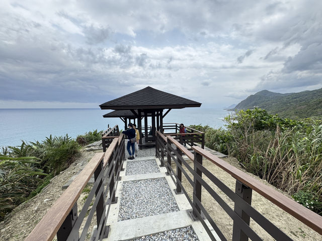 花蓮壽豐｜大石鼻山步道輕鬆行，飛魚香腸補充戰力！