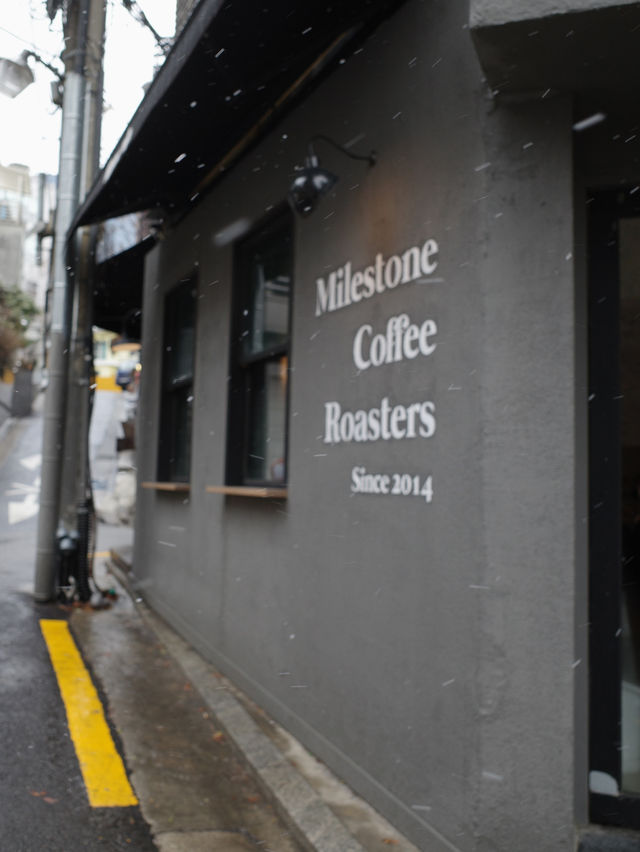 韓国の漢南洞にある本格coffeeが飲める雰囲気のあるcafe☔️