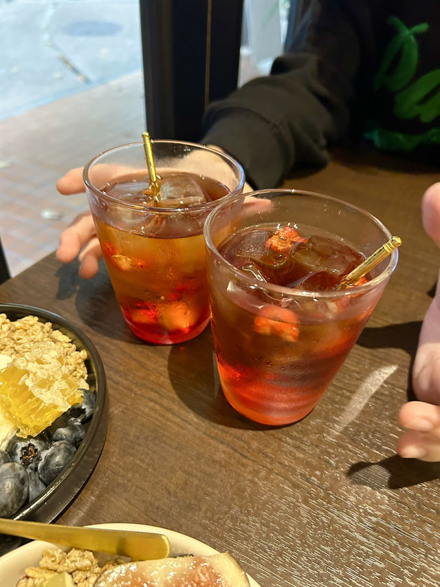 【福岡】季節のフルーツの絶品グリークヨーグルト🍠