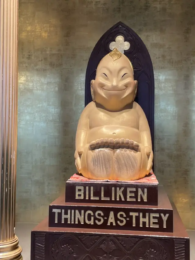 [Osaka] The god Biriken, who brings good luck when you stroke the soles of your feet