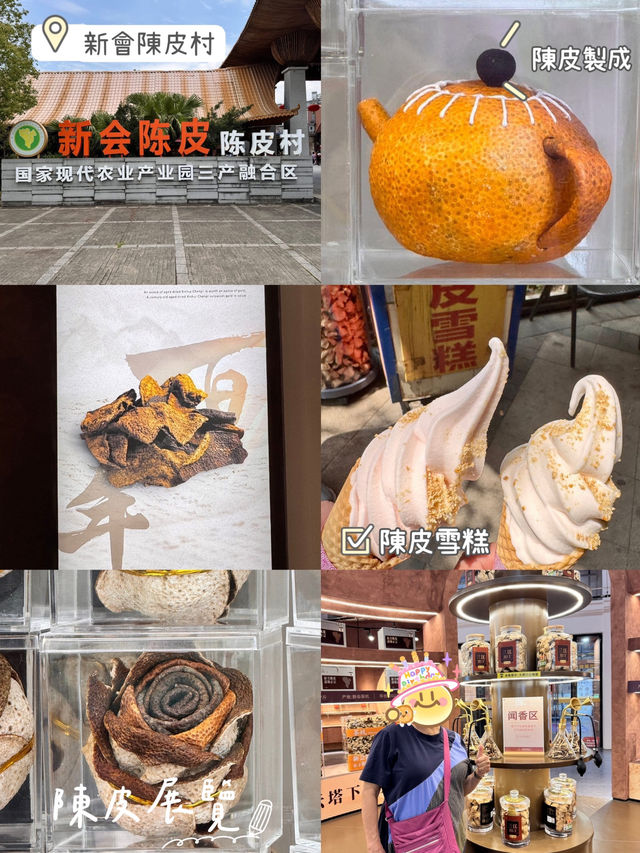新會陳皮村❣️特色景點🤩了解陳皮精製過程