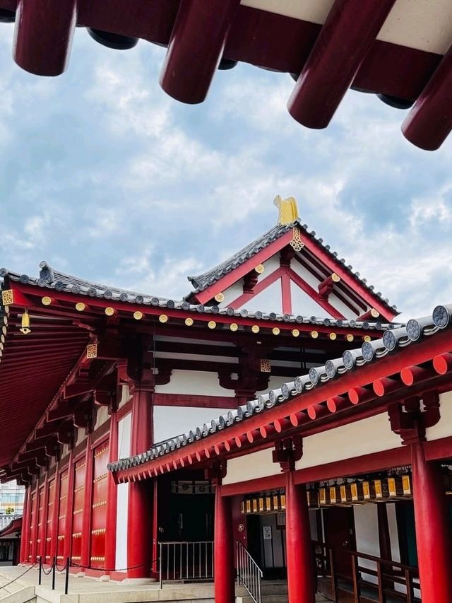 四天王寺的平靜與歷史之旅