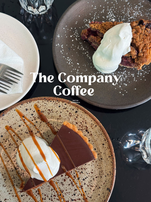 The Company Coffee ร้านพาย ทาร์ตในหาดใหญ่