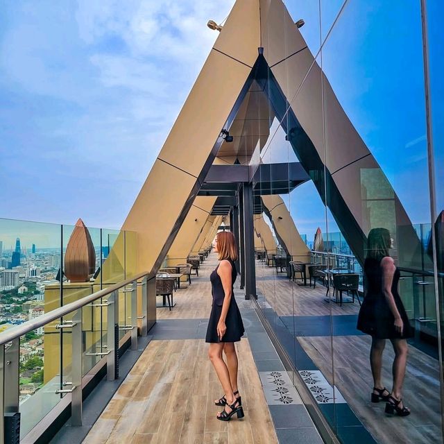 คาเฟ่ ร้านอาหาร บน rooftop ใจกลางกรุง