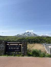 利尻富士を望む島最大の湖沼【オタトマリ沼】