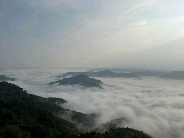 Rise Above: Sunrise Views from Aiyerweng Skywalk