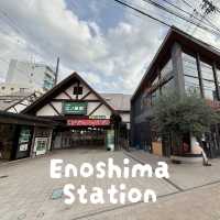 Enoshima Station 🚉🌊