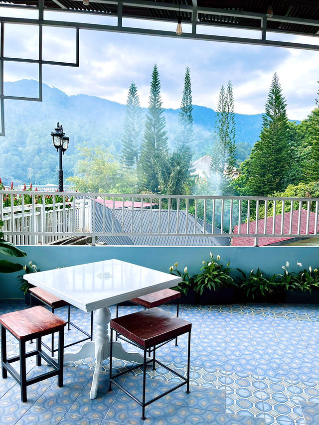 “Lunch at Beautiful Scenic Tamaro Tabo Restaurant”