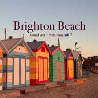Brighton Beach | A Must-Visit in Melbourne 🇦🇺🎨