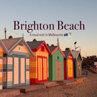 Brighton Beach | A Must-Visit in Melbourne 🇦🇺🎨