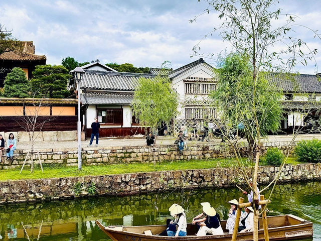 【倉敷美觀地區】白壁倉庫街、川舟、文青選物店，慢散步的絕美小鎮日常