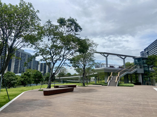 福海河公園🌟繁城市中享受寧靜自然和溜寵美地🏞️🌳