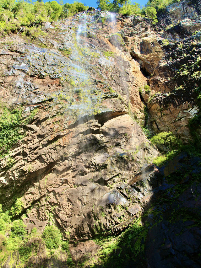 Jungle trails and falling light: chasing the rainbow at Lembing Waterfall 