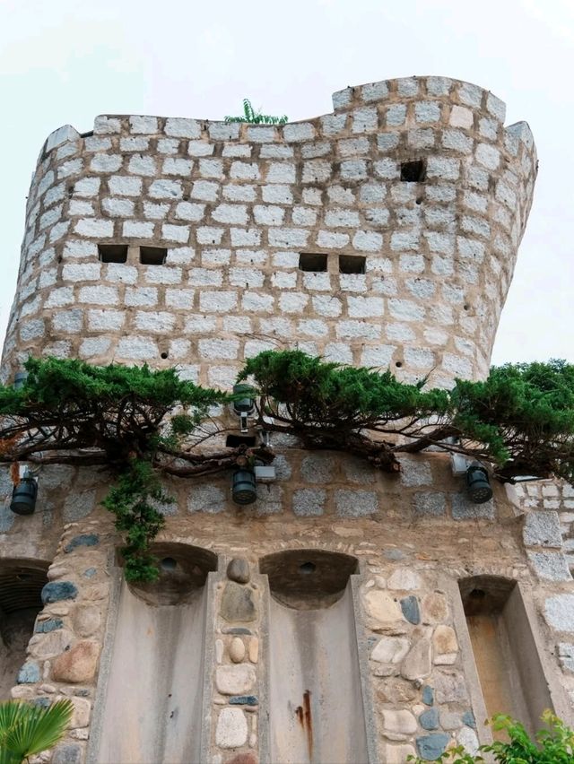 Stone Walls & Sea Breeze at Maemi Castle