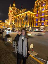 📸 The bund กลางคืนถ่ายรูปสวยมาก